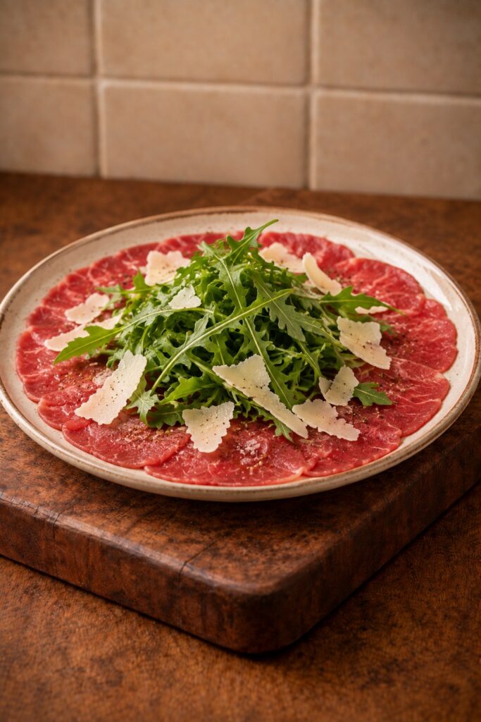 Carpaccio van rund