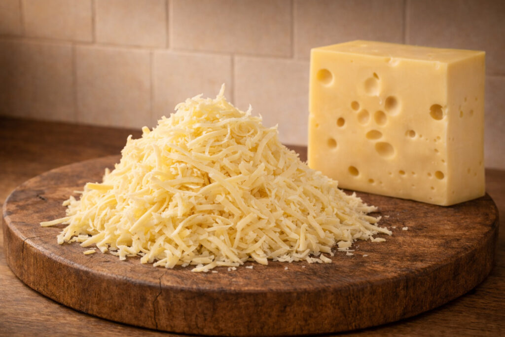 geraspte kaas emmental