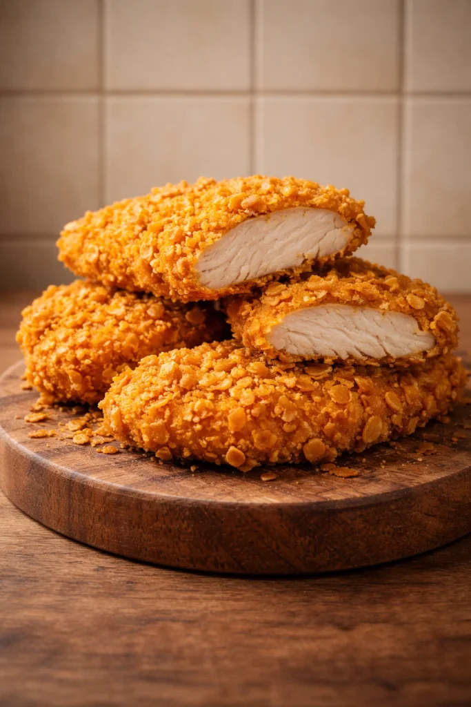 krokante kipfilet