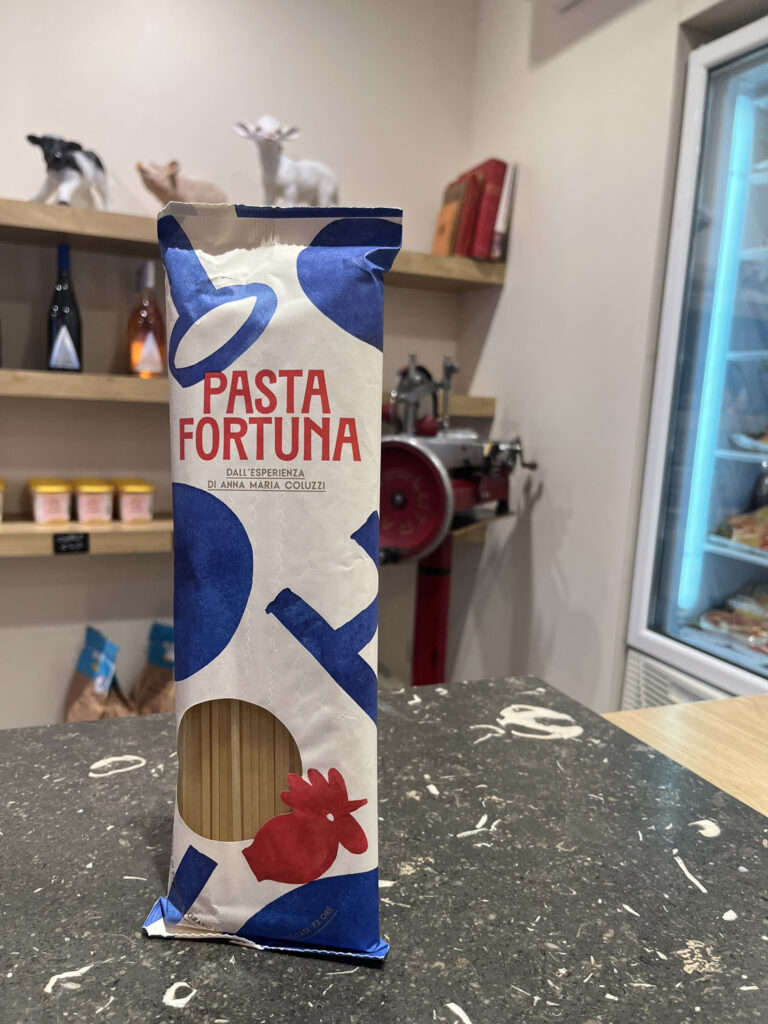 pasta gedroogd klein