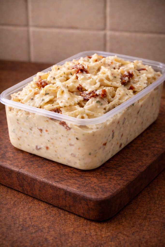 seizoensgebonden pasta salade